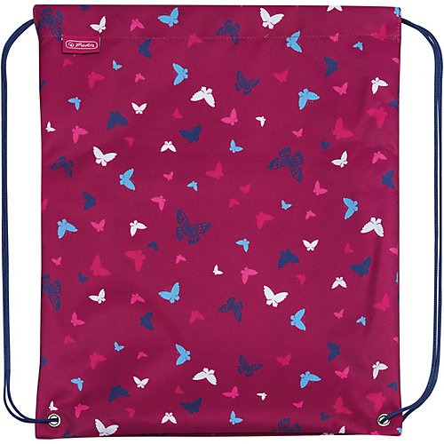 Ранец Herlitz Ultralight Plus Butterfly, с наполнением - ягодный от herlitz