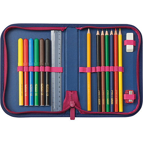 Ранец Herlitz Ultralight Plus Butterfly, с наполнением - ягодный от herlitz