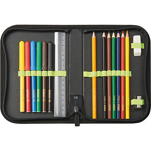 Ранец Herlitz Ultralight Plus Space, с наполнением - черный от herlitz