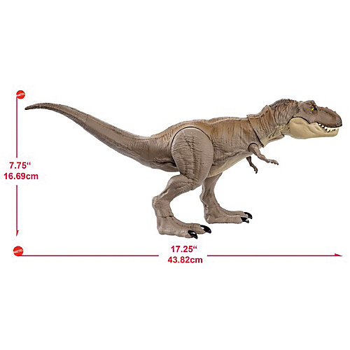 Фигурка динозавра Jurrasic World Свирепый Тираннозавр Рекс от Mattel