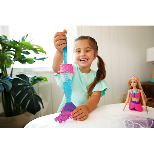 Кукла Barbie Русалочка со слаймом от Mattel