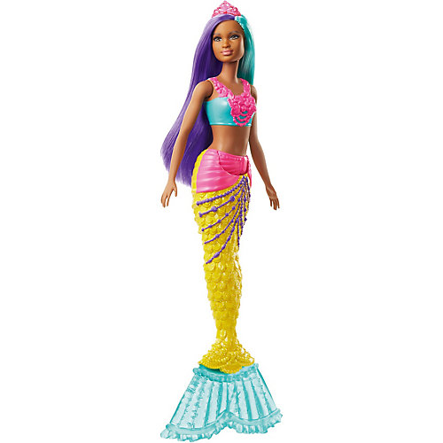 Кукла Barbie "Русалочка" С жёлтым хвостом от Mattel