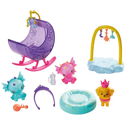 Игровой набор Barbie Dreamtopia "Заботливая принцесса" Малыши-питомцы от Mattel