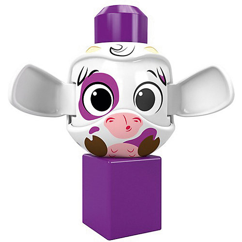 Блок с животным Mega Bloks "Прятки" Корова от Mattel
