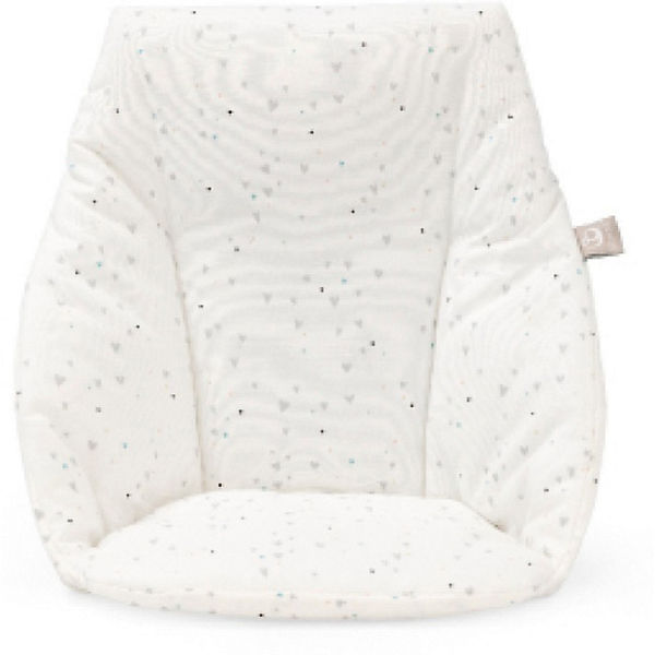Tripp Trapp® Baby Cushion, Sweet Hearts OCS  (Organic Cotton)