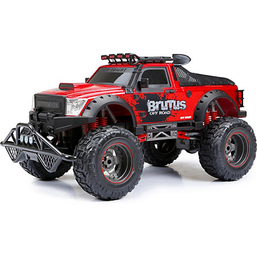 Радиоуправляемая машинка New Bright Brutus Truck 1:8, красная от New Bright
