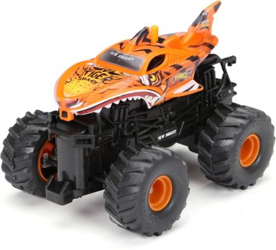 Радиоуправляемая машинка Машинка New Bright Monster Truck 1:43, оранжевая