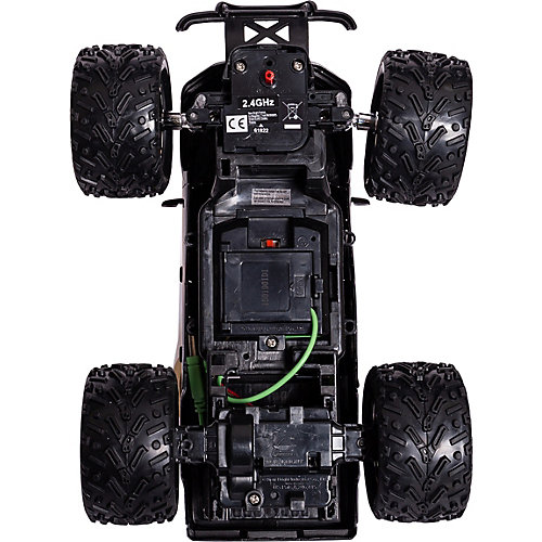 Машинка New Bright 1:18 РУ Chargers Truck черная от New Bright
