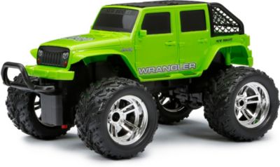 Машинка New Bright 1:18 РУ Chargers Truck зеленая