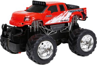 Радиоуправляемая машинка New Bright Truck 1:24, красная