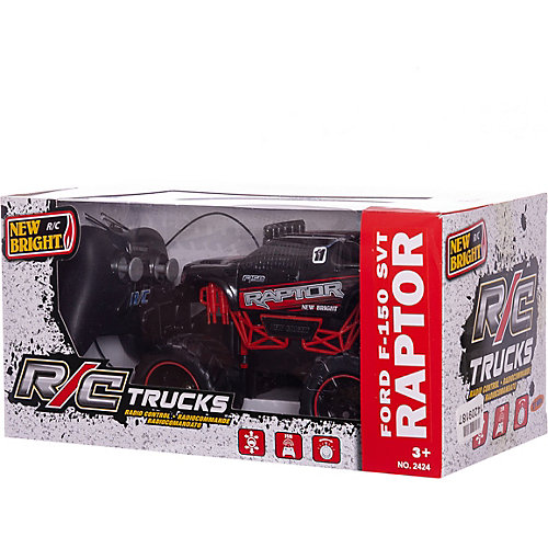 Радиоуправляемая машинка New Bright Truck 1:24, красная от New Bright