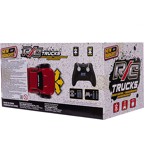 Радиоуправляемая машинка New Bright Truck 1:24, красная от New Bright