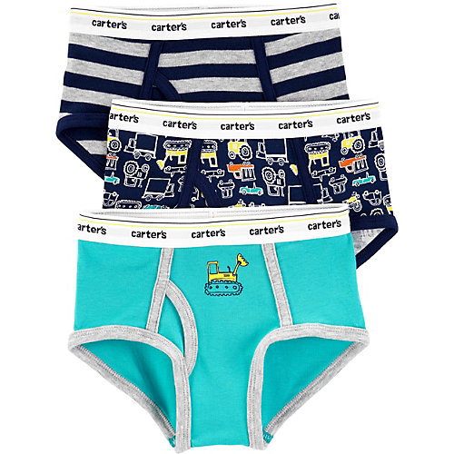 Трусы Carters, 3 шт - разноцветный от carter`s