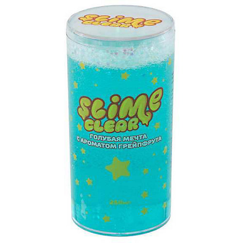 Слайм Slime Clear "Голубая мечта" с ароматом грейпфрута от Slime