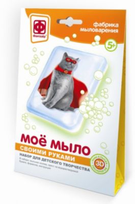 Набор для творчества Фантазер Мое мыло "Набор №6 Супергерой"