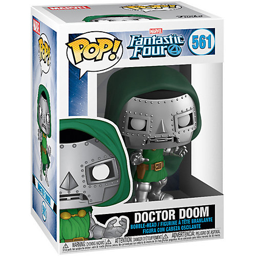 Фигурка Funko POP! Bobble: Marvel: Фантастическая четвёрка: Доктор Дум от Funko