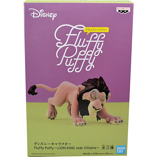 Фигурка Disney Character Fluffy Puffy: Король лев: Шрам от BANDAI