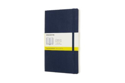 Image of Moleskine Notizbuch Large/A5 Kariert Soft Cover Saphir