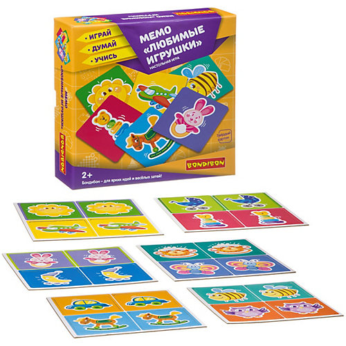 Настольная игра Bondibon Мемо Любимые игрушки от Bondibon