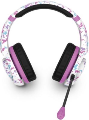 pink camo headset