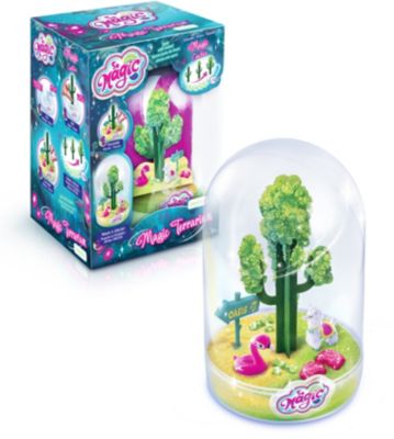 Набор для выращивания кристаллов Canal toys So magic diy "Волшебный террариум", зеленый