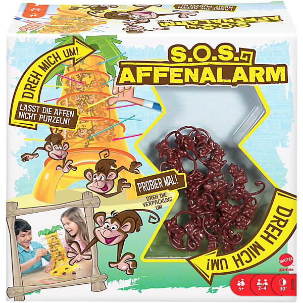 Mattel Games S.O.S. Affenalarm, Super Toy Club Spiel
