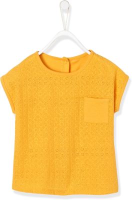 NEXT Baby Mädchen T-Shirt Oberteil Lochstickerei grau 62//68 und 74//80 NEU