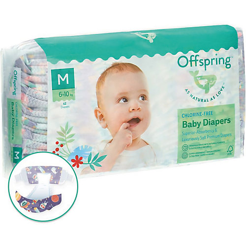 Подгузники Offspring Космос 6-10 кг., 42 шт. от Offspring