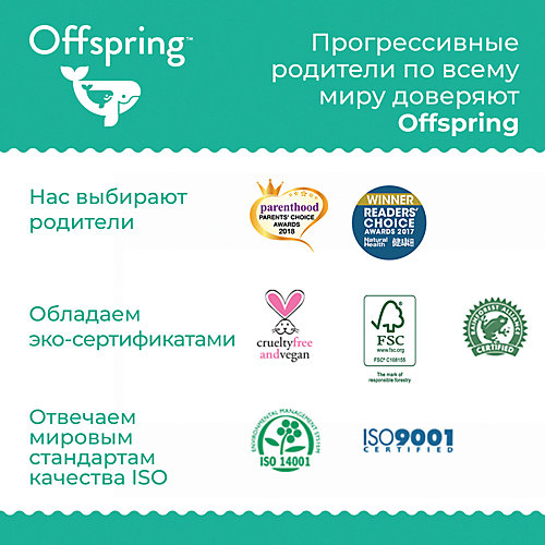 Подгузники Offspring Сидней 9-13 кг., 36 шт. от Offspring