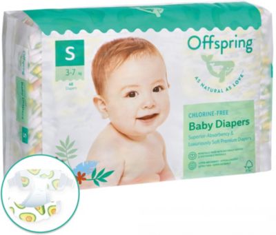 Подгузники Offspring Авокадо 3-7 кг., 48 шт.