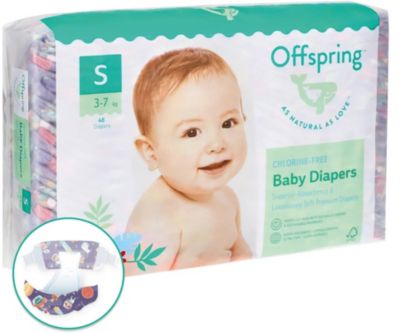 Подгузники Offspring Космос 3-7 кг., 48 шт.