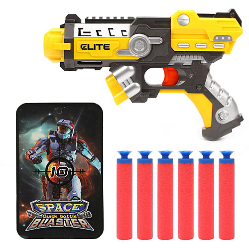 Бластер Наша Игрушка Space Blaster, с мягкими пулями от Наша Игрушка