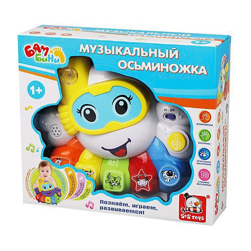 Музыкальный инструмент Наша Игрушка "Осьминожка" от Наша Игрушка
