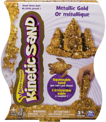 Песок для лепки Kinetic Sand с блестками