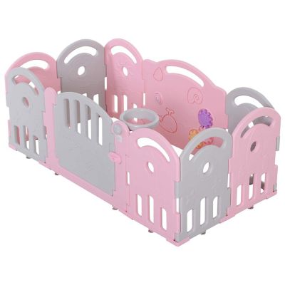 Baby Laufgitter mit Ballkorb und 3 Zahnräder