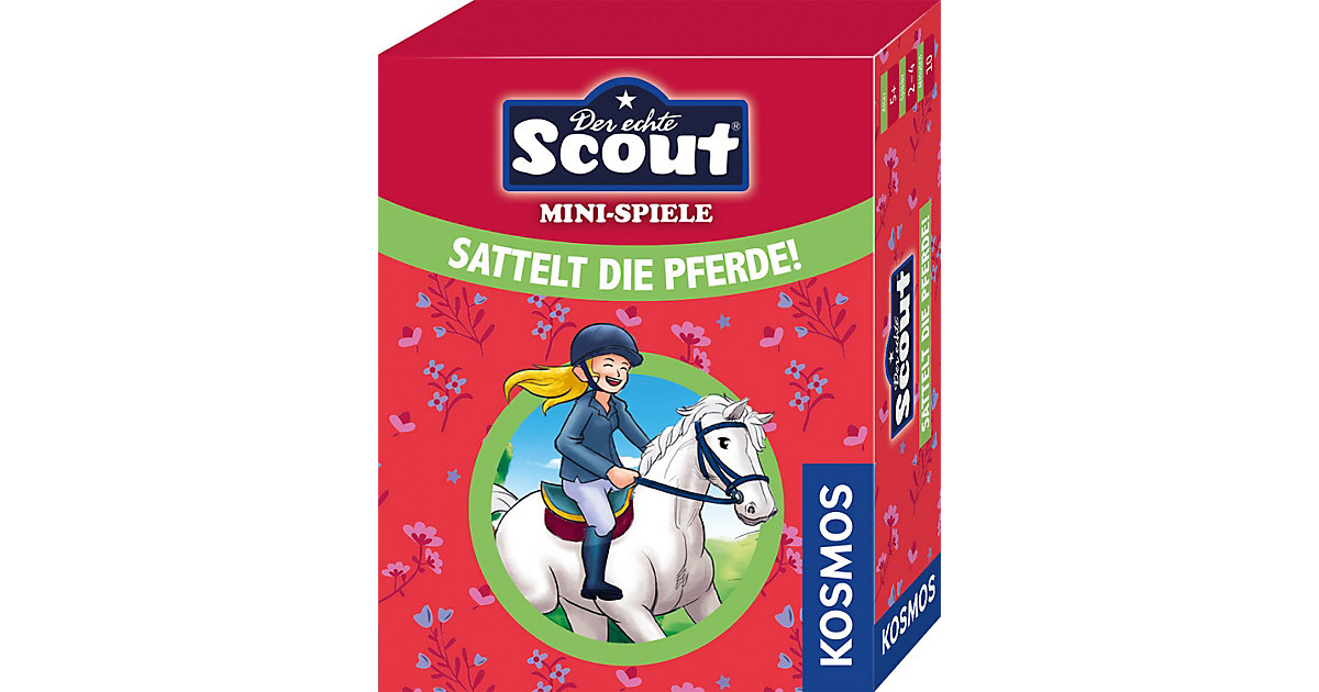 Brettspiele: Kosmos Scout Minispiel - Sattelt die Pferde!