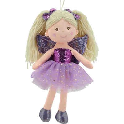 Sweety Toys 11766 Stoffpuppe Fee Plüschtier Prinzessin 30 cm lila