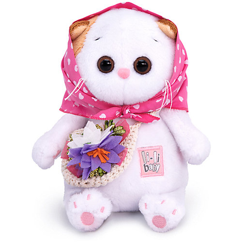 Мягкая игрушка Budi Basa Кошечка Ли-Ли Baby в косыночке и с корзинкой, 20 см от Budi Basa