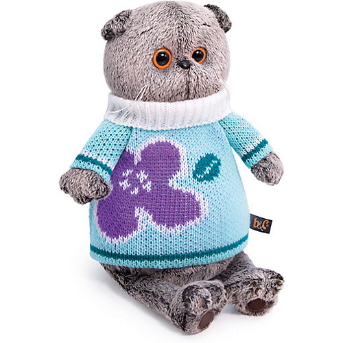 Мягкая игрушка Budi Basa Кот Басик в весеннем свитере, 19 см от Budi Basa
