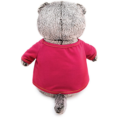 Мягкая игрушка Budi Basa Кот Басик в футболке с принтом "Тигренок", 19 см от Budi Basa