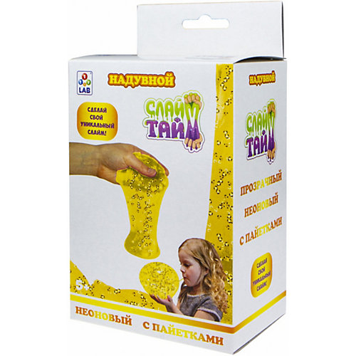 Набор для изготовления слайма 1Toy "Слайм тайм: слайм с пайетками" от 1Toy