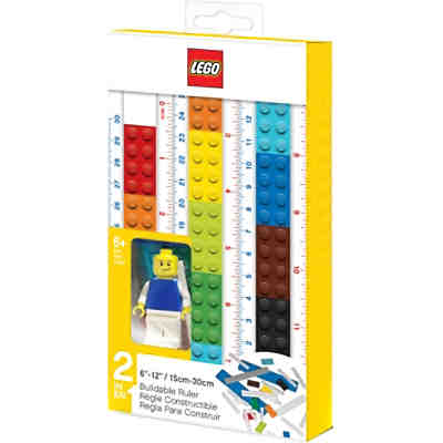 Lineal LEGO, zum Selbstbauen, 15-30 cm