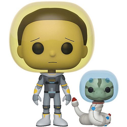 Фигурка Funko POP! Vinyl: Рик и Морти: Морти в скафандре со змеёй, Fun2549369 от Funko
