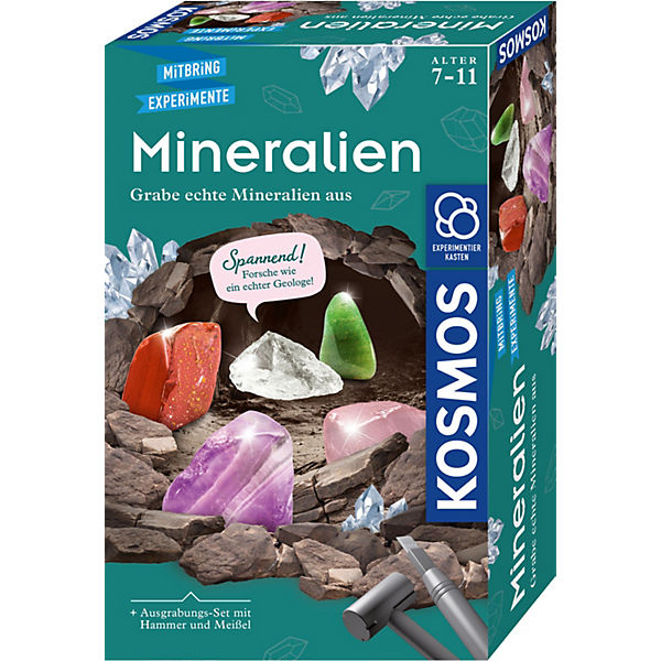 Ausgrabungs-Set Mineralien
