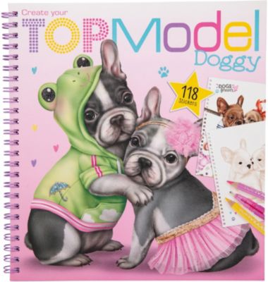 TOPModel Create your Doggy Malbuch
