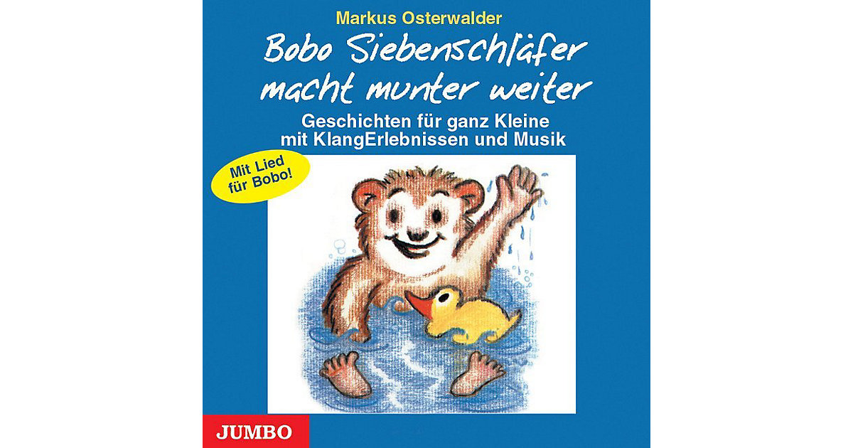 Bobo Siebenschläfer macht munter weiter, 1 Audio-CD Hörbuch