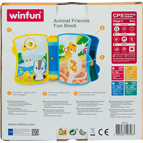 Интерактивная книжка WinFun Animal Friends от WinFun