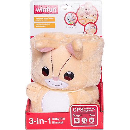 Мягкая игрушка 3 в 1 WinFun Заяц от WinFun