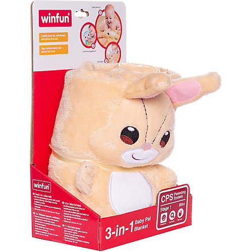 Мягкая игрушка 3 в 1 WinFun Заяц от WinFun