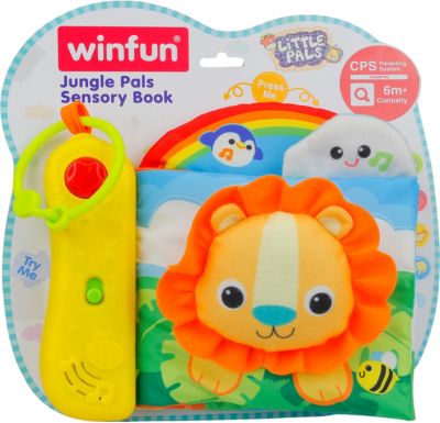 Сенсорная книжка WinFun Друзья джунглей